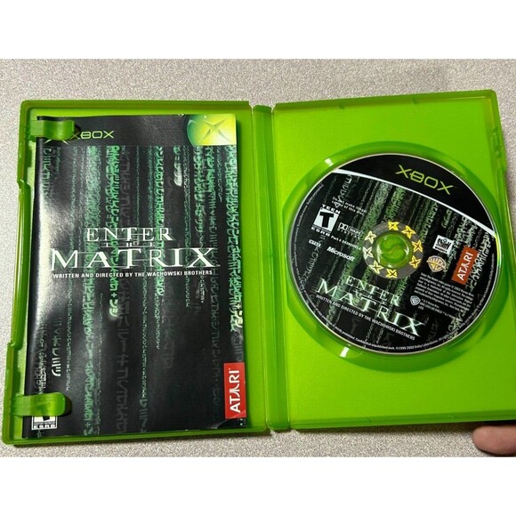 Warner Brothers Enter the Matrix Console Video Game (Microsoft Xbox, 2003) Used - Picture 3 of 4